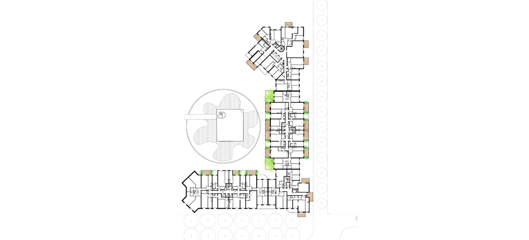 284 logements restructurés rue saint blaise à Paris