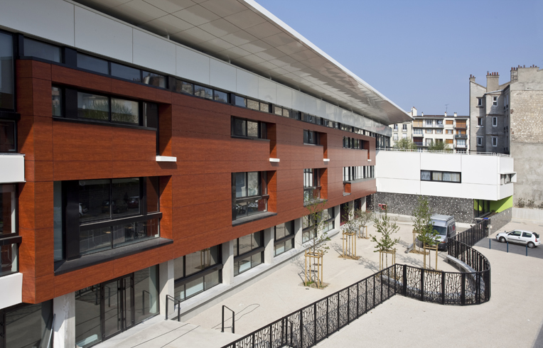 Restructuration et extension du Lycée Lucie Aubrac à PANTIN