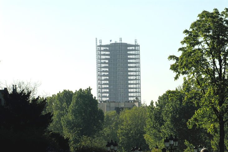 Tour centrale du Campus de Jussieu