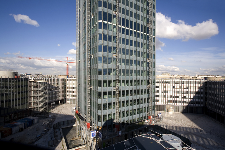 Tour centrale du Campus de Jussieu