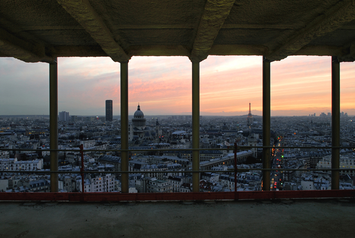 Tour centrale du Campus de Jussieu