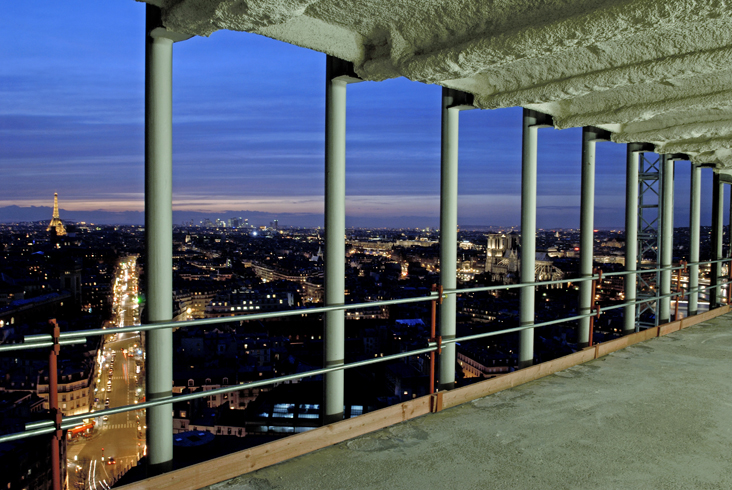 Tour centrale du Campus de Jussieu