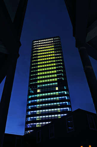 Tour centrale du Campus de Jussieu