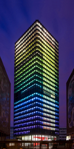 Tour centrale du Campus de Jussieu